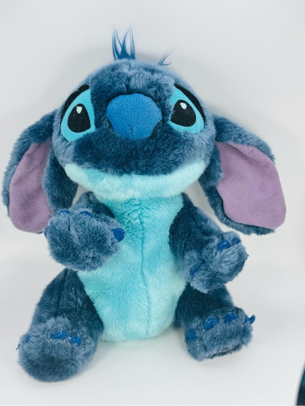 Disney Store Stitch Plush Patch Ears Down Hoop Retail Canada 10”